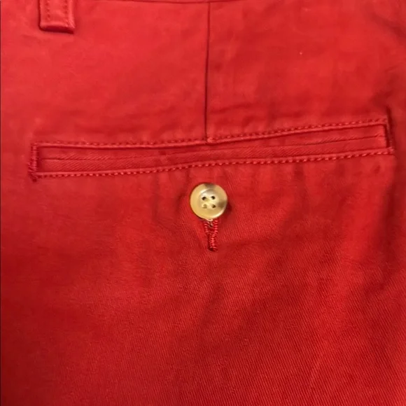 💰SALE NWT Polo Ralph Lauren Men’s Red Slim Fit Pants - Picture 4 of 5